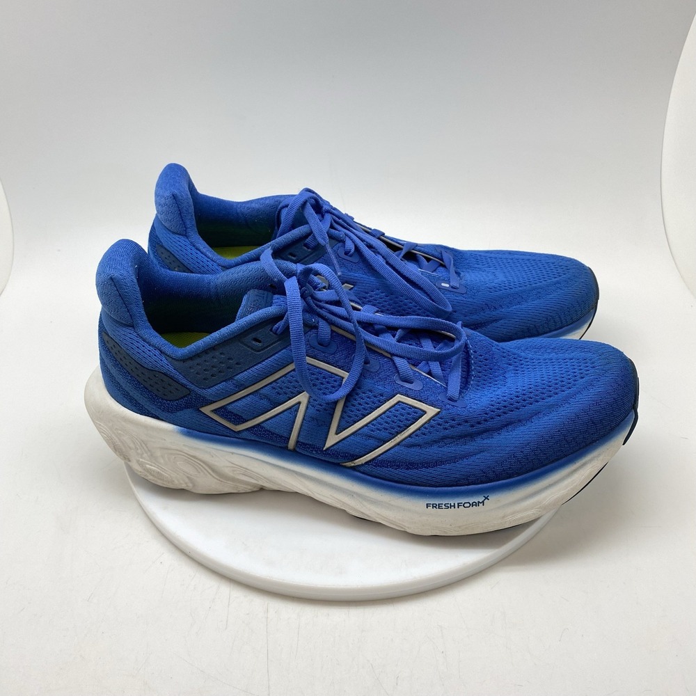 New Balance Sneakers Mens 10.5 D Fresh Foam 1080v13 M1080B13 Blue Athletic Shoes